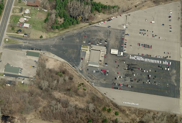 Northland Drive-In Theatre - Aerial From Ms Live (newer photo)